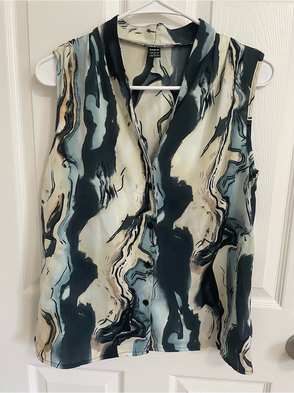 SHEIN button down blouse